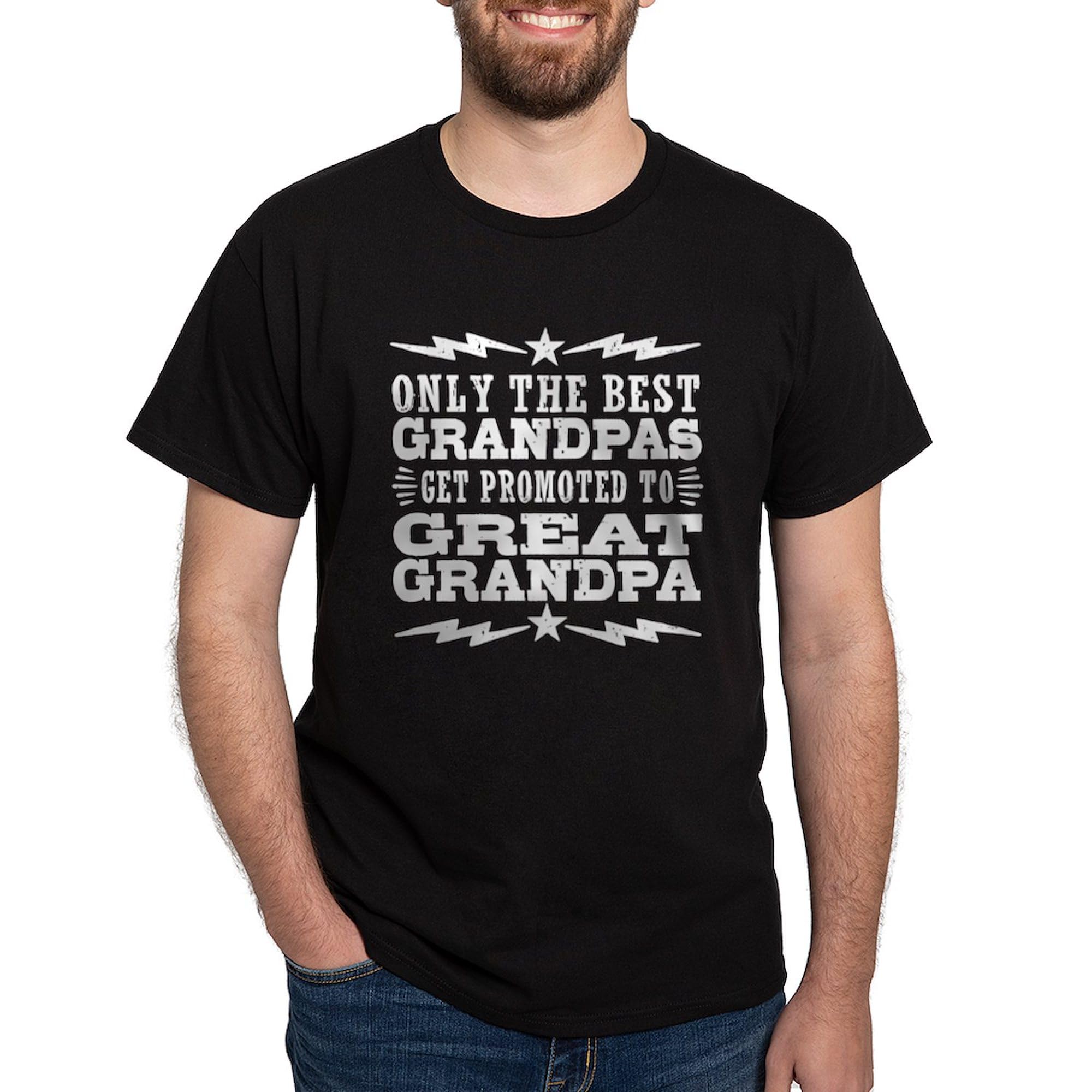 Funny Great Grandpa T-Shirt for Men - 100% Cotton Classic Graphic Dark Tee | Perfect for Father's Day, Birthday Gifts & Family Reunions