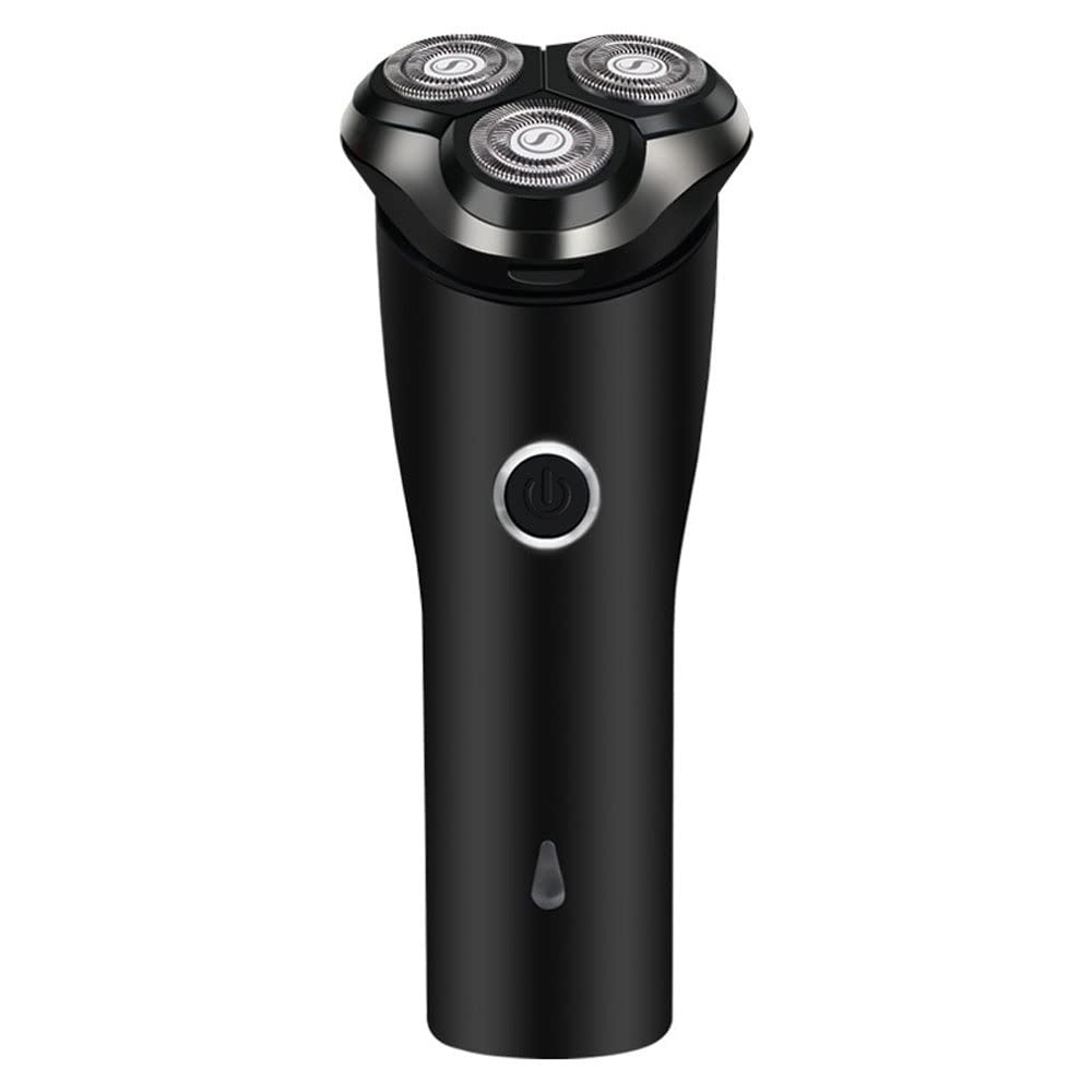 Best Men's Electric Shaver - Rechargeable Rotary Shaver with Pop-Up Trimmer for Smooth Shaving | Electric Beard Trimmer & Facial Hair Shaver for Men | Perfect for Travel, Home & Office Use (Black)