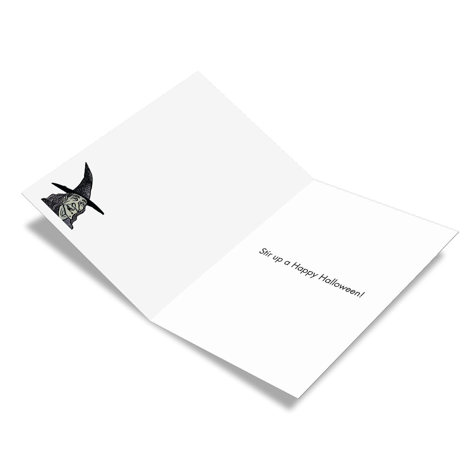 Funny Halloween Card with Envelope - Spooky & Festive Notecard for Halloween - Perfect for Parties, Trick-or-Treating & Gifts - C9475HWG