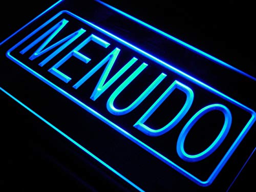 ADVPRO i424-b Authentic Menudo Mexican Soup Cafe Neon Light Sign - Perfect for Restaurants, Bars & Home Decor