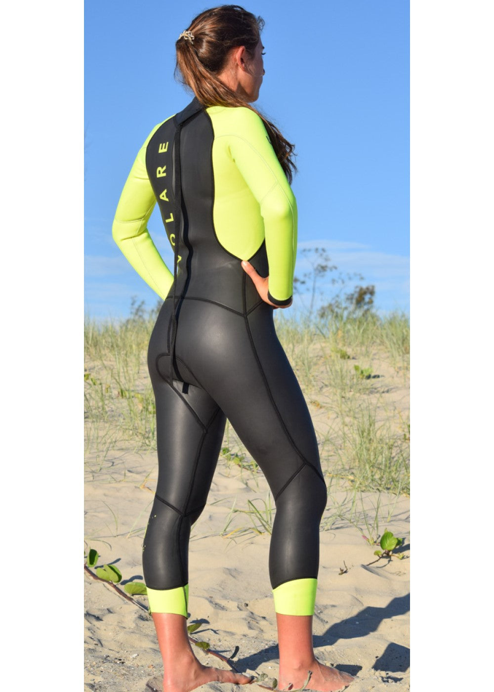 Volare V1 Women's 3/2mm Triathlon Wetsuit - Premium Neoprene Swim Wetsuit for Open Water Swimming, Surfing & Water Sports - Perfect for Triathletes & Competitive Swimmers