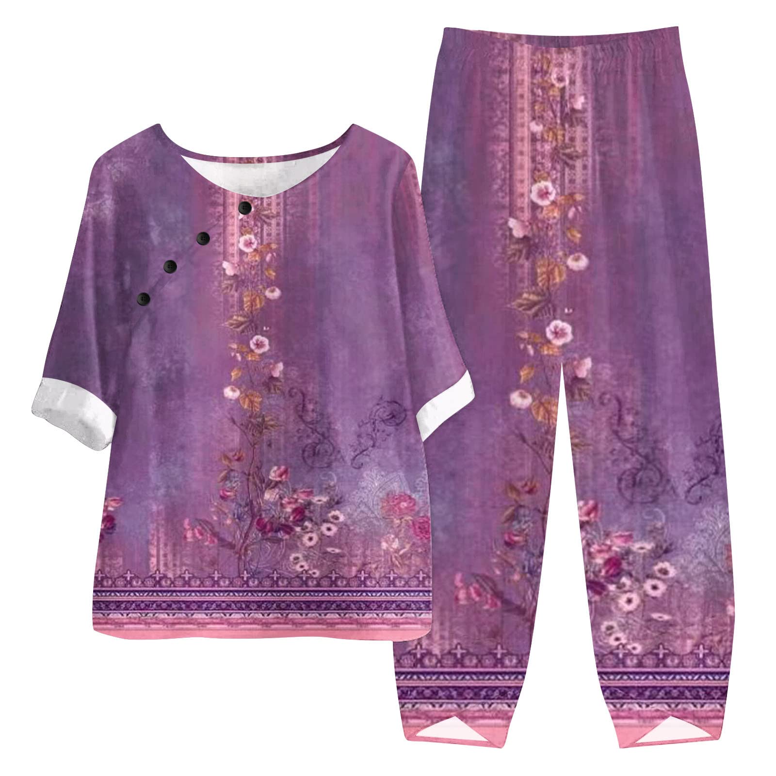 Women's Crochet 2-Piece Lounge Set - Short Sleeve Vacation Outfit for Summer Beach & Casual Wear