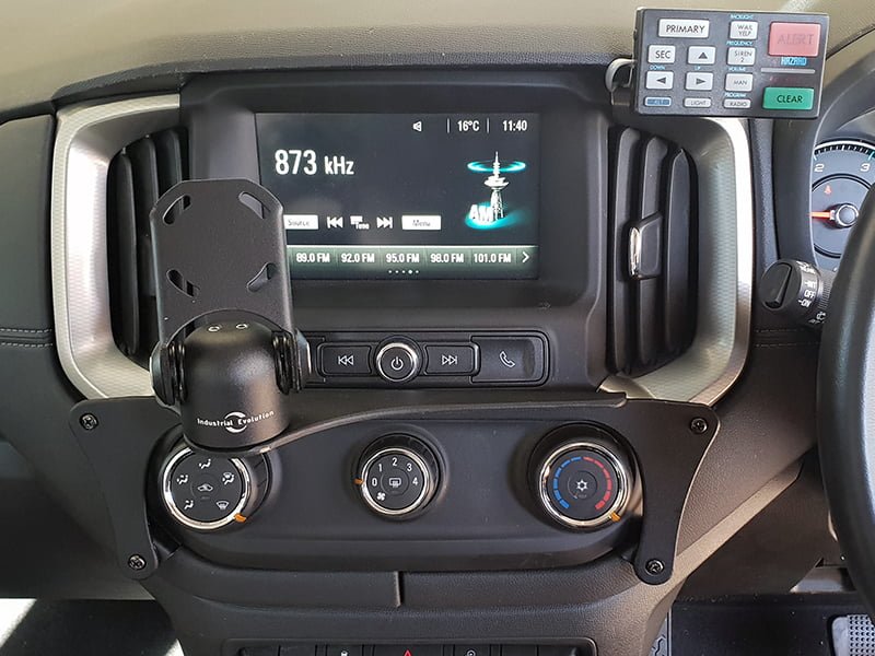 Industrial Evolution InDash Mount for Holden Colorado (2016-2020) - Secure Car Phone Holder for GPS Navigation & Hands-Free Driving