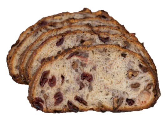 Premium European Cranberry Walnut Bread - Artisan Loaf Pack of 2 | Gourmet Breakfast, Holiday Gift & Tea Time Snack | Fresh Baked Delicacy for Special Occasions