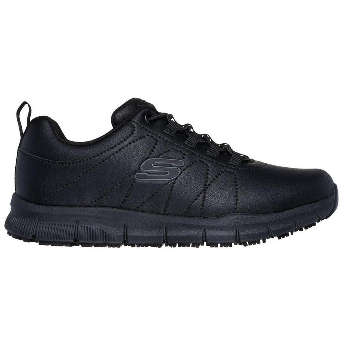 Nampa Beja Slip Resistant Shoe Black