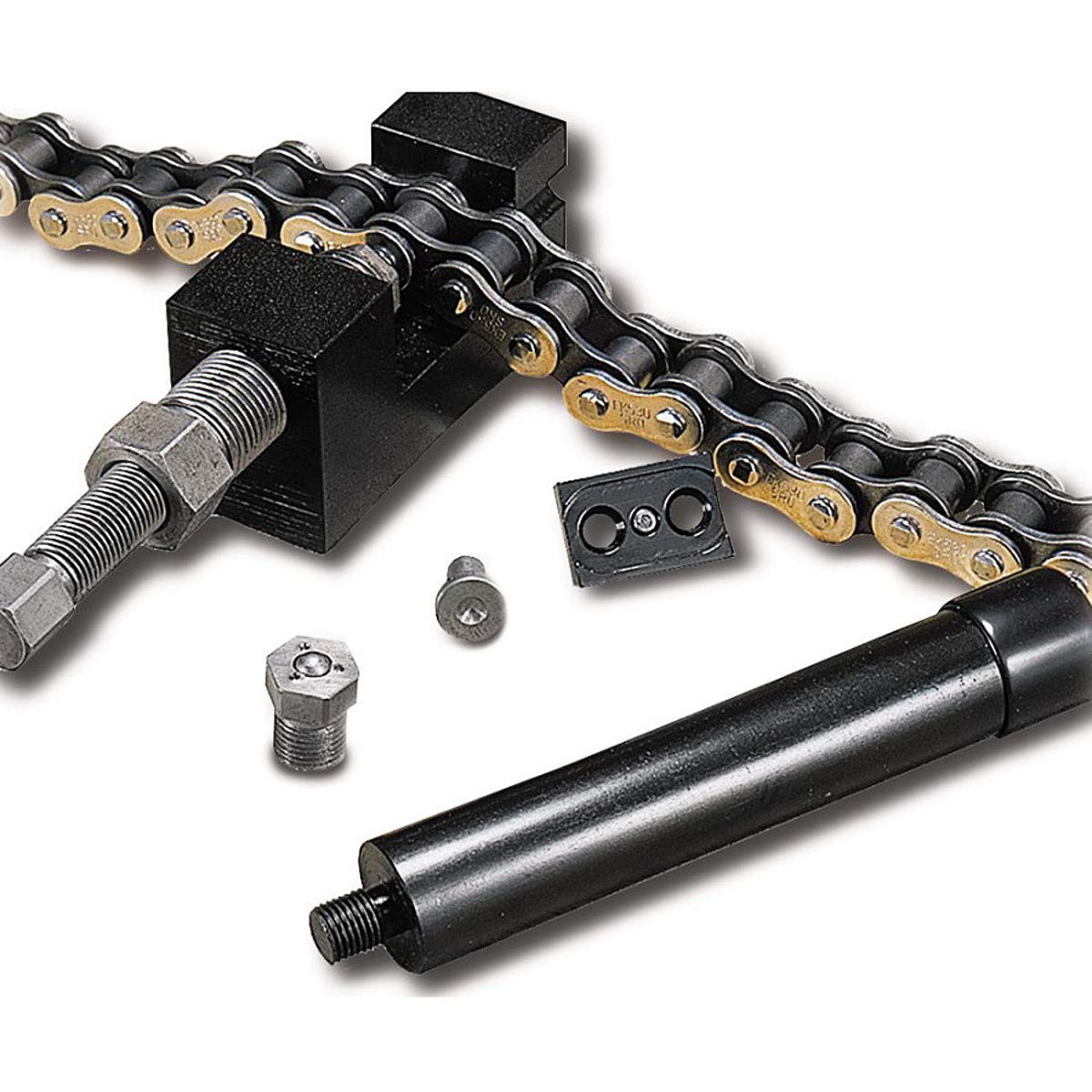 Motion Pro Jumbo Chain Tool Kit - Heavy Duty Motorcycle & Dirt Bike Chain Breaker & Riveter for Repair & Maintenance - Perfect for Off-Road, Racing & DIY Enthusiasts