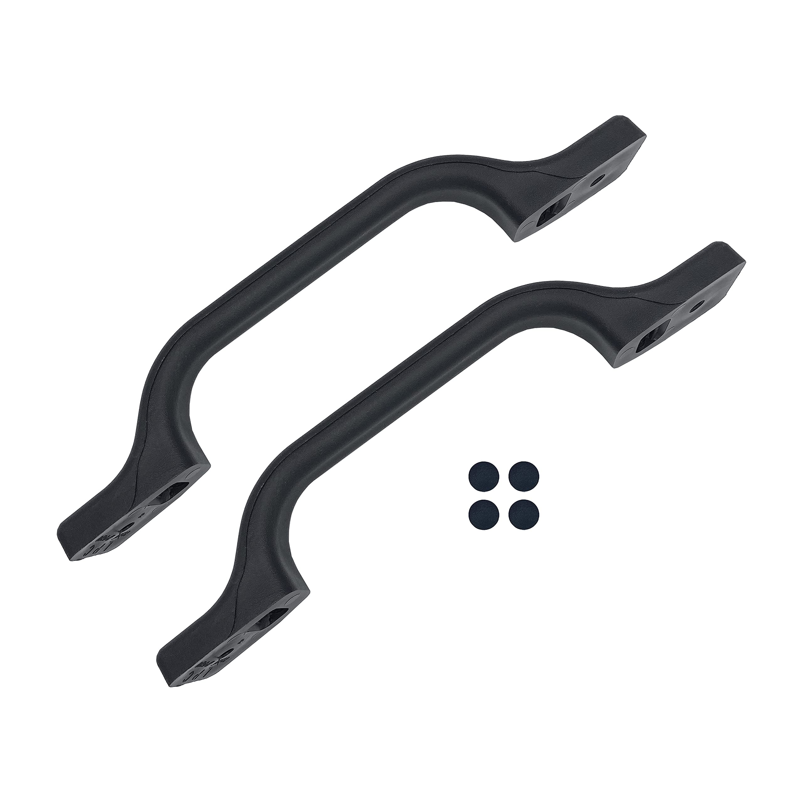 Plastic Grab Handle - Entry Door Assist Bar for RV, Trailer, Camper, Motorhome, Cargo Trailer & Boat - OEM Replacement (Black) - Easy Installation & Improved Safety for Elderly & Disabled Access