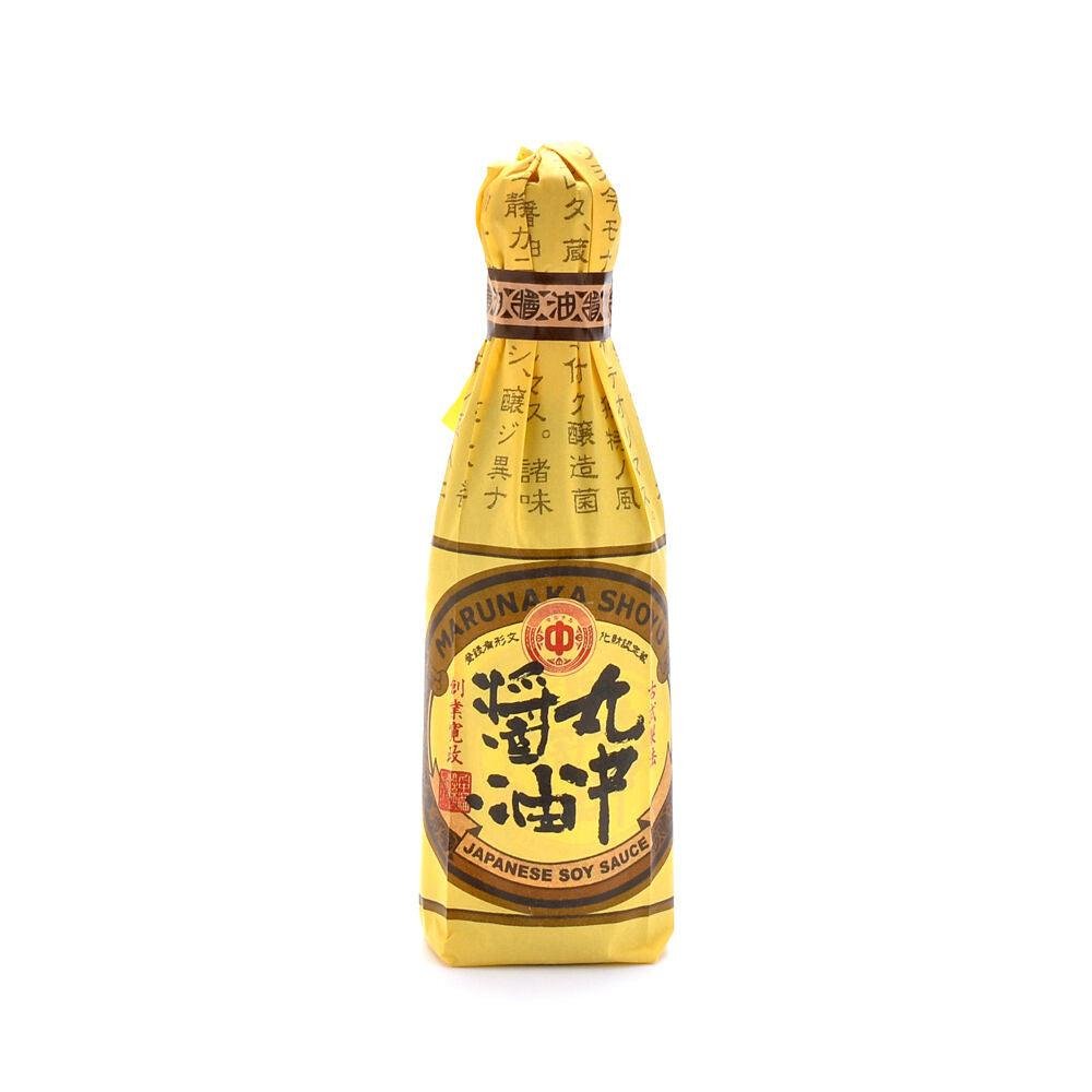 Marunaka Shoyu Naturally Brewed Japanese Soy Sauce 300ml - Premium Traditional Soy Sauce for Sushi, Ramen & Asian Cooking
