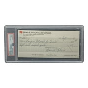 Authentic Maurice Richard Signed Montreal Canadiens Hockey Memorabilia - PSA/DNA Certified Bank Check #22 - Perfect for Sports Collectors & Hockey Fans Display