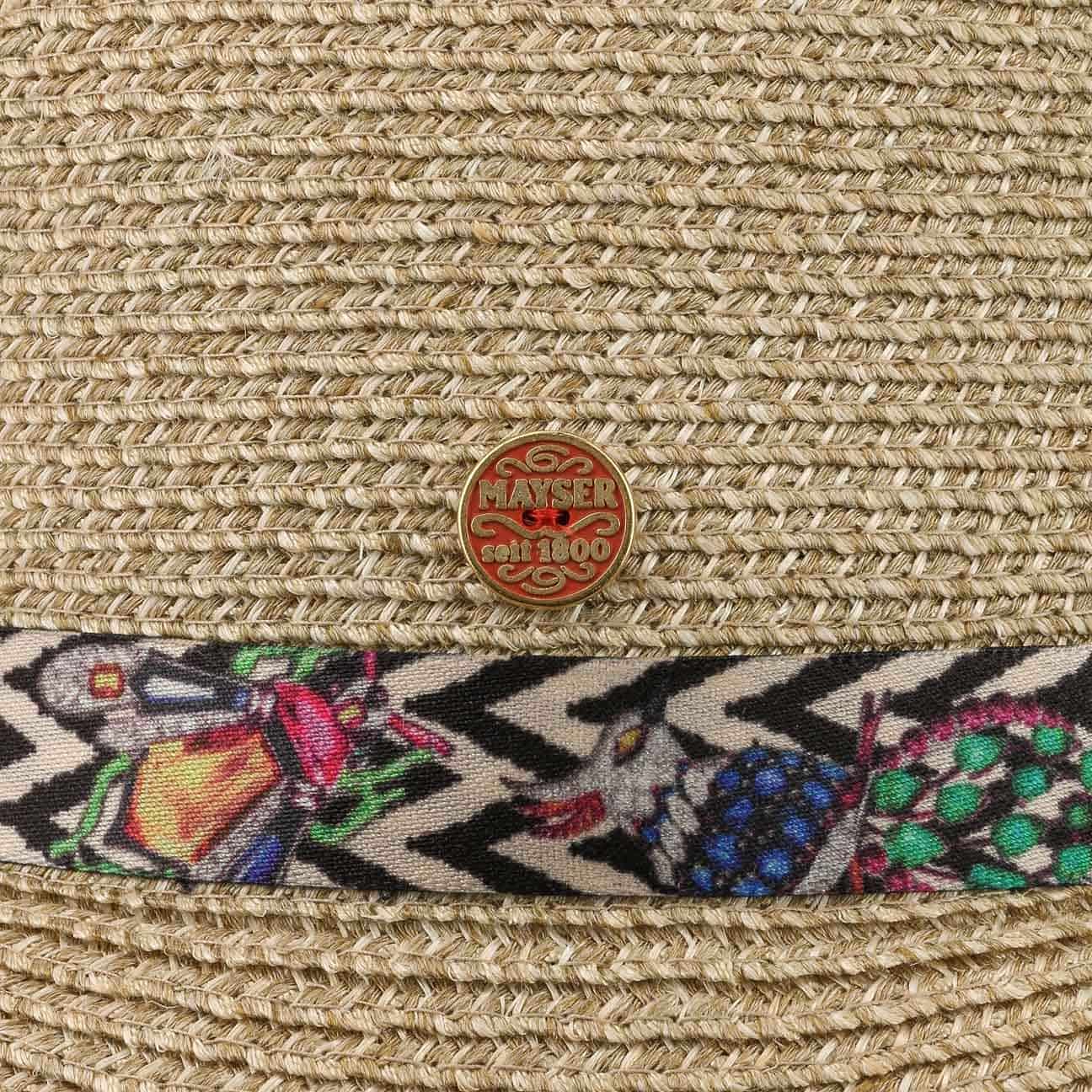 Crushable Braided Sun Hat for Women - Breathable Travel Hat with UPF 50+ Sun Protection - Made in EU - Perfect for Beach, Vacation, and Outdoor Activities