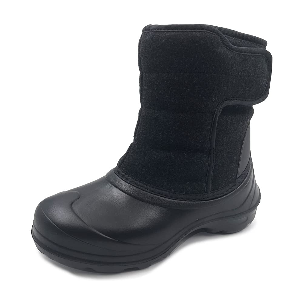 **Amoji Waterproof Winter Snow Boots for Kids - Boys & Girls Outdoor Cold Weather Shoes - Perfect for Snow Play, Hiking & School**