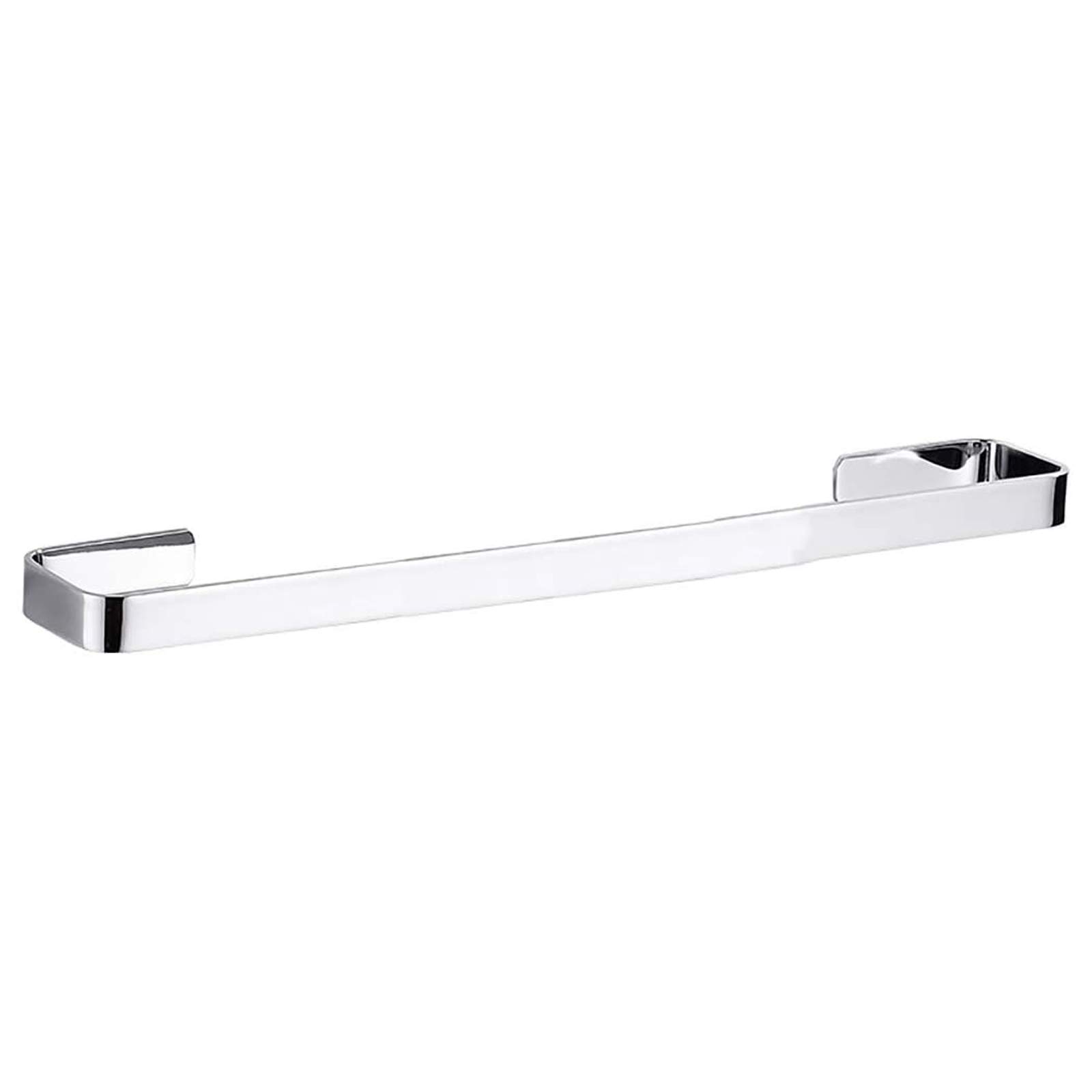 Stainless Steel Wall Mounted Hand Towel Holder - Rustproof Single Rod Towel Rack for Bathroom & Kitchen - No Drill Installation for Bathrobes, Hand Towels & Slippers (3 Sizes) - Perfect for Modern Homes & Spa-Like Bathrooms