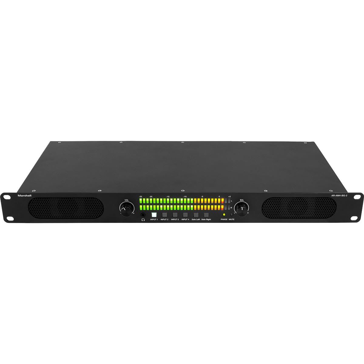 Marshall Electronics Professional Rackmount Multi-Channel Analog Audio Monitor System for Studio Recording & Live Sound Mixing