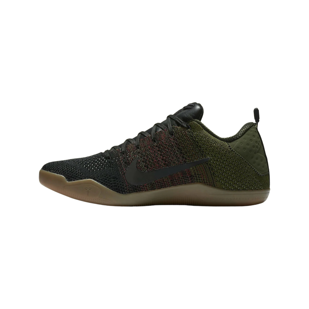 Nike Kobe XI Elite Low 4KB Basketball Shoes - Black Horse/Black/Team Red/Rough Green - High-Performance Court Sneakers for Men's Basketball Games & Training