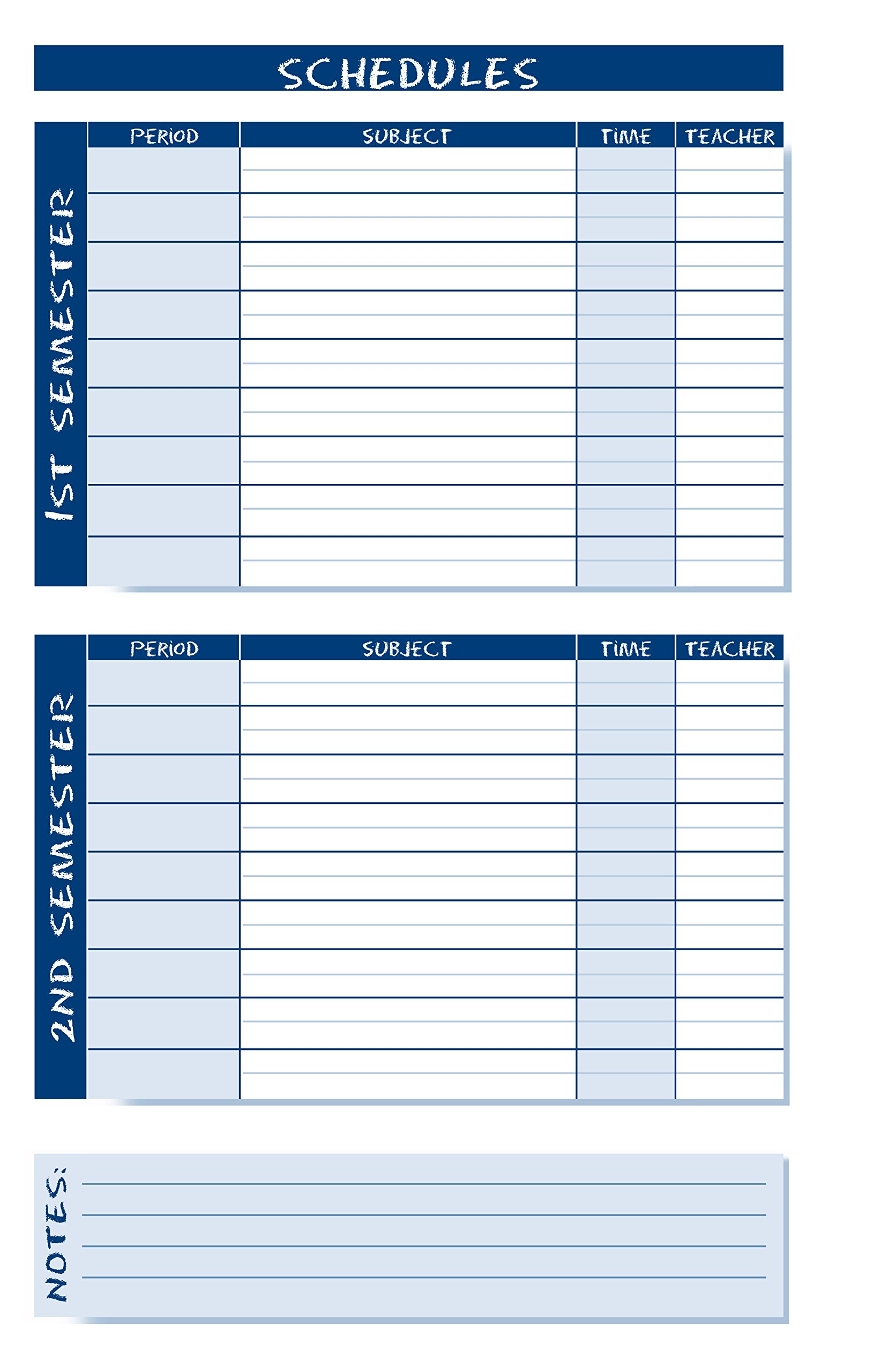 Assignment Planner Book - Academic Organizer for Students | Perfect for Homework, Study Schedules & School Projects