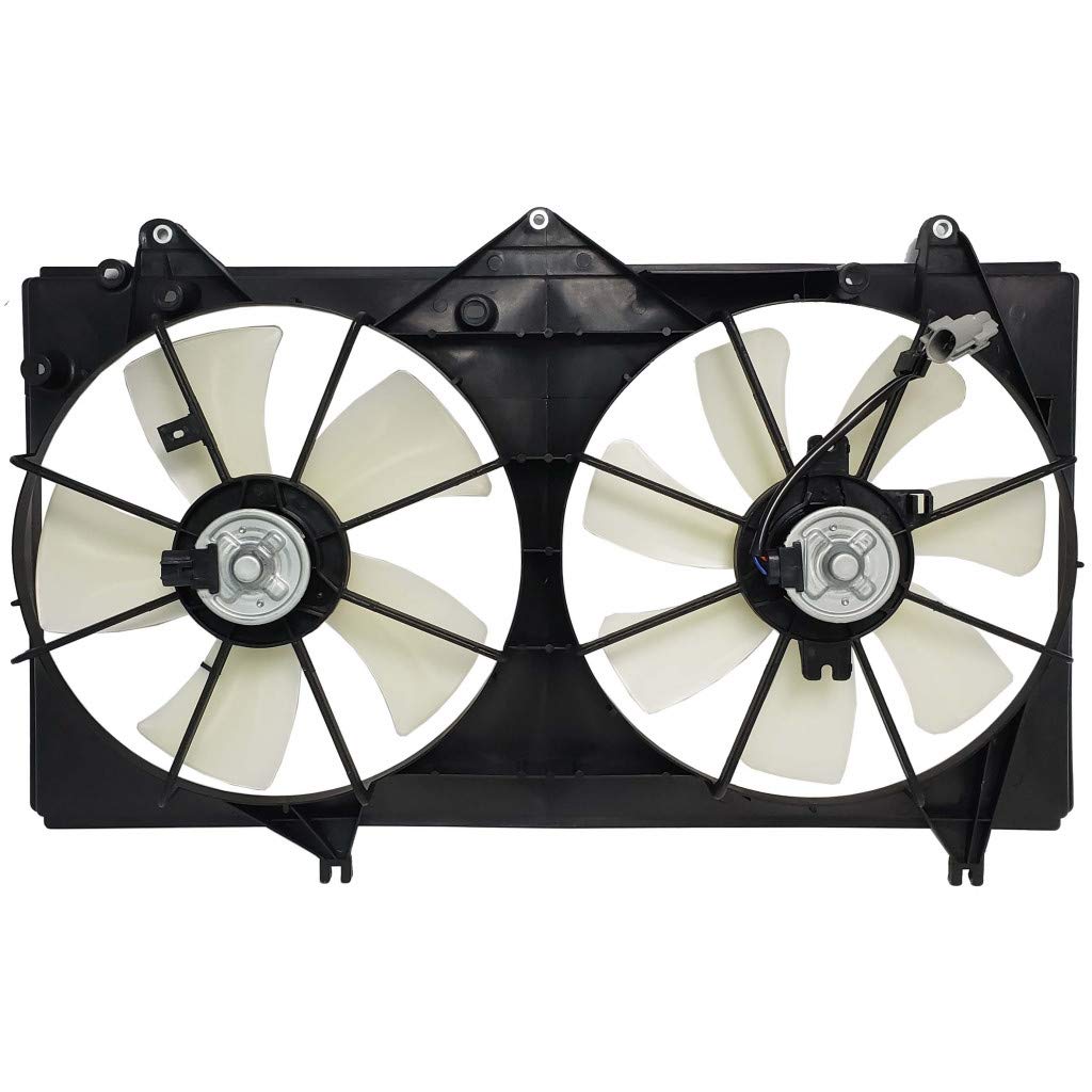 Toyota Camry AC Radiator Fan Assembly 2002-2006 L4 | Replacement Part TO3115122, 16363-23020, 16363-03100, 16361-22030 | Perfect for Cooling System Repair & Maintenance | Ideal for DIY Mechanics & Auto Shops