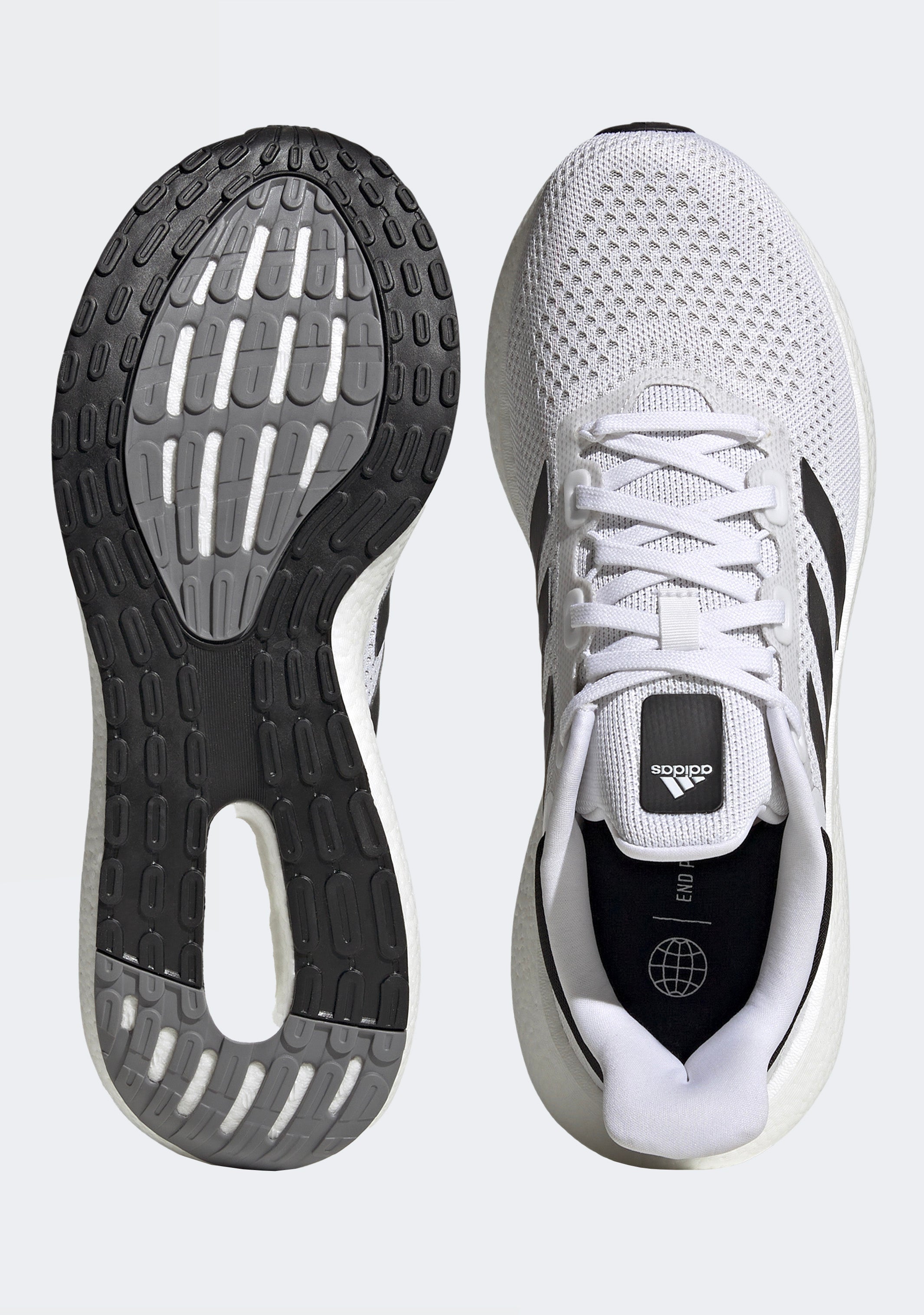Adidas Men's Pureboost Jet 22 Running Shoes - Lightweight & Responsive for Jogging, Training & Gym Workouts