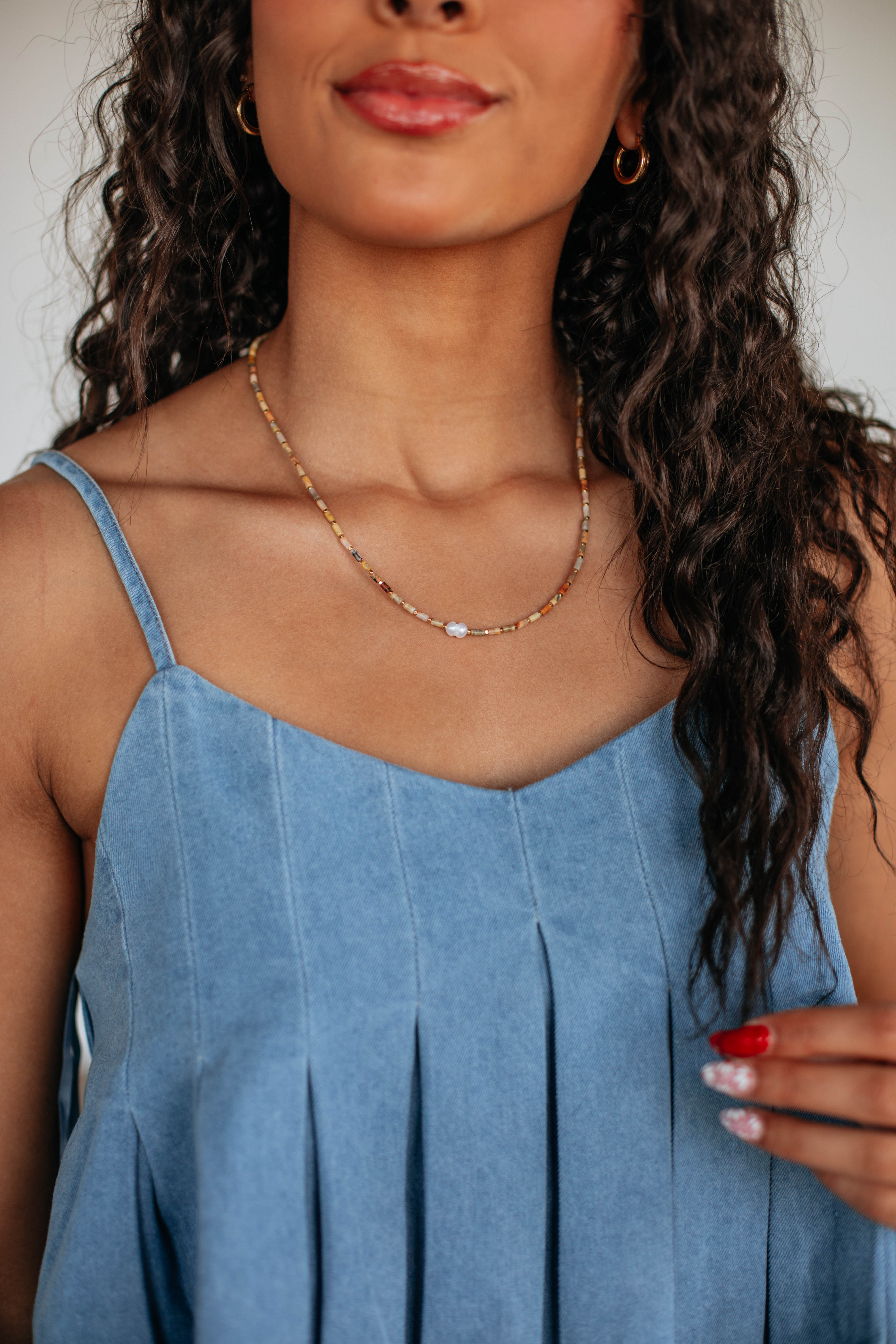 Halianne Necklace for Women - Elegant Gold Plated Pendant Necklace | Perfect for Parties, Weddings & Everyday Wear