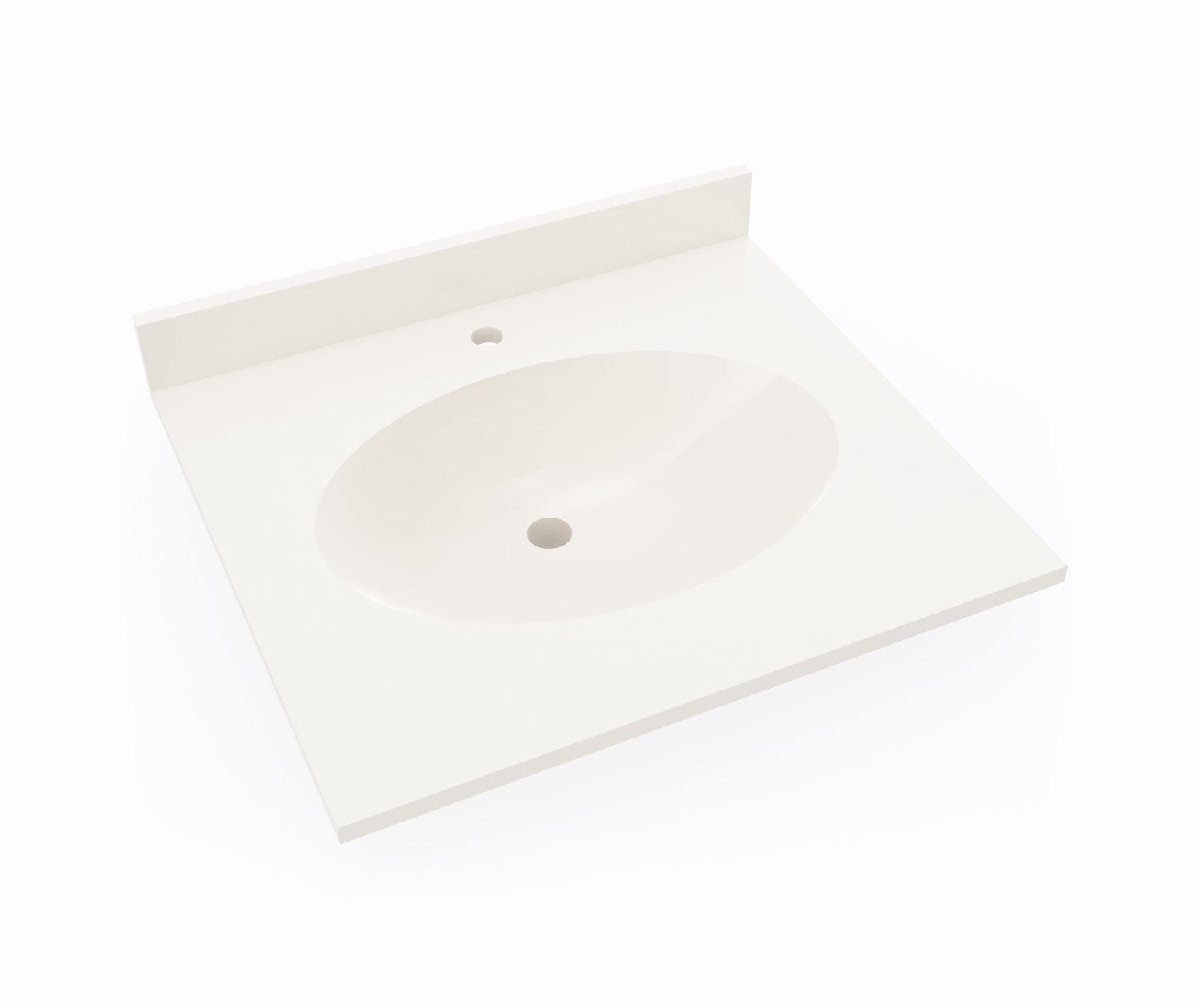 Chesapeake 22 x 31 Inch Single Bowl Bathroom Vanity Top - Perfect for Modern Bathroom Renovations & Small Space Solutions