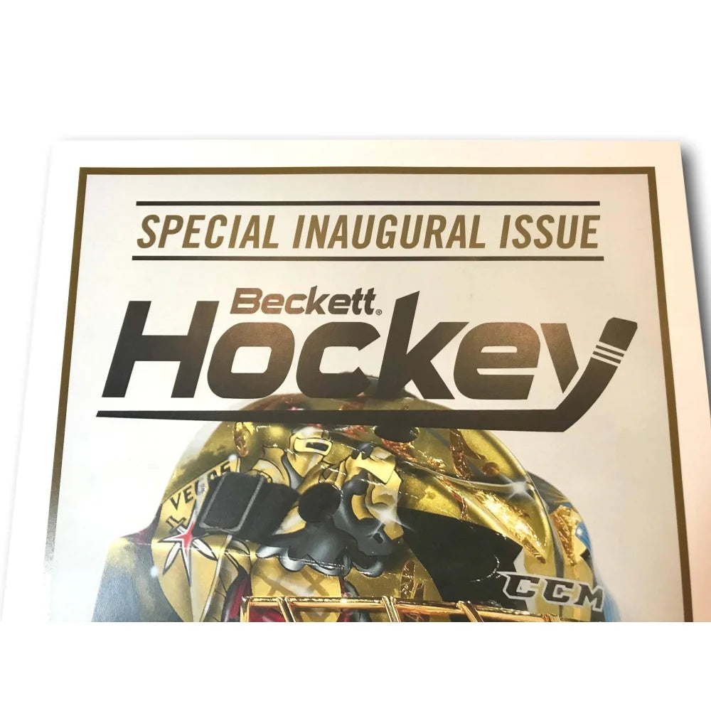 Marc Andre Fleury Vegas Golden Knights Beckett 11x17 Limited Edition Poster #D/500 VGK - Perfect for Hockey Fans, Man Cave Decor & Sports Memorabilia Collectors
