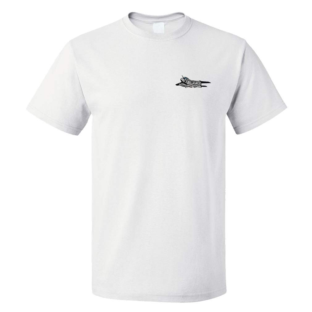 Funny Graphic T-Shirts for Men - A-6 Intruder Cotton Top | Comfortable Casual Wear for Everyday, Parties & Gifts