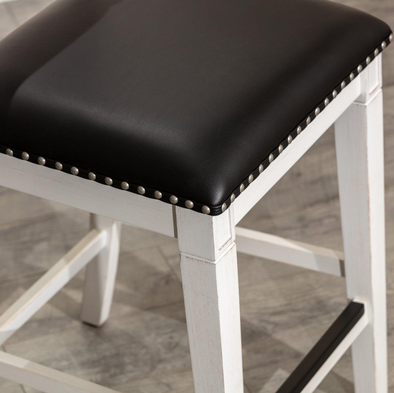 Centennial 30-Inch Bar Stool & 24-Inch Counter Stool Set - Modern Kitchen & Dining Room Furniture for Home, Bar, Restaurant & Cafe Use