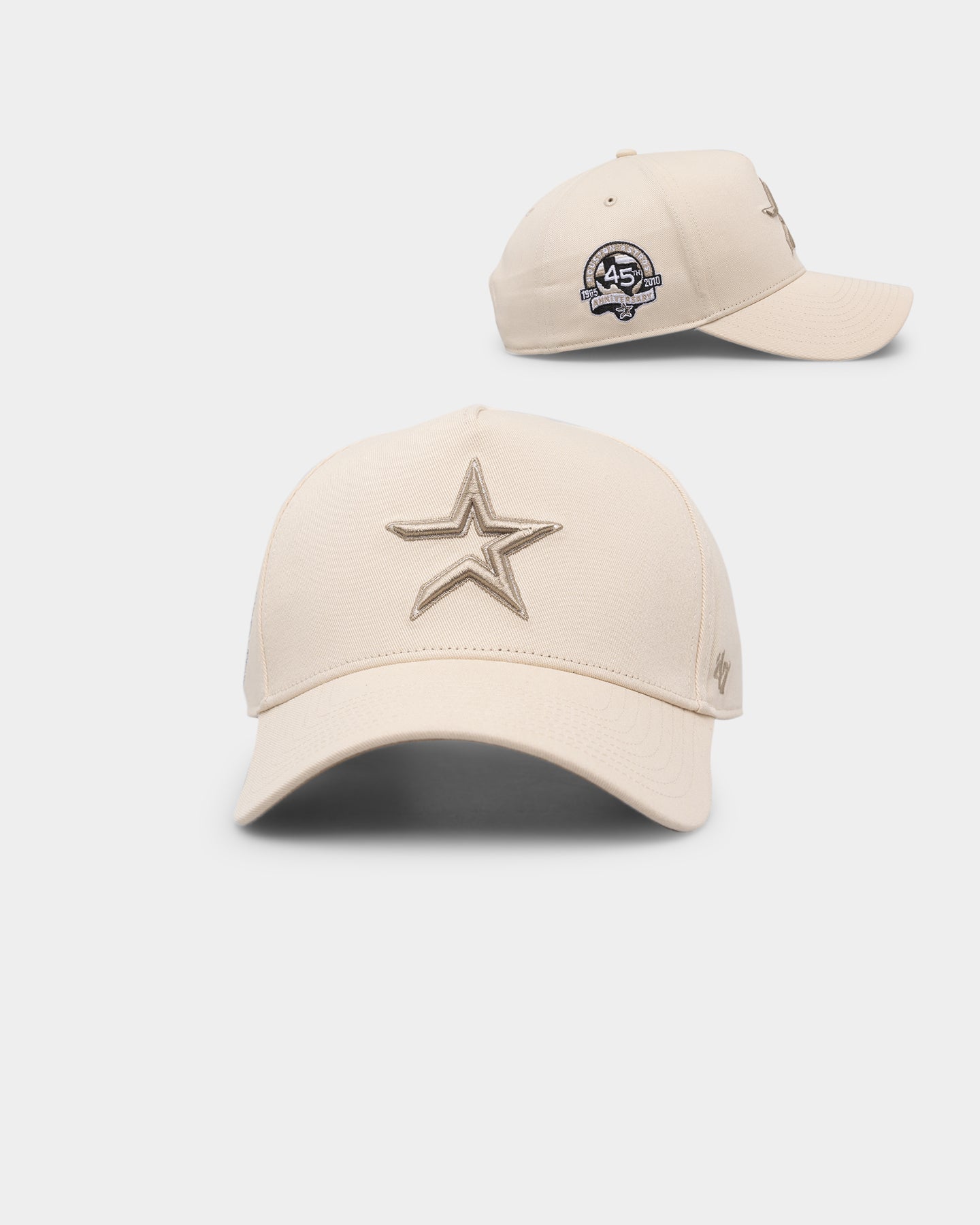 47 Brand Houston Astros 'Caramel Swirl' Sure Shot TT Cotton MVP Snapback Hat - Natural/Khaki Adjustable Baseball Cap for Men & Women - Perfect for Sports Fans, Game Day & Casual Wear