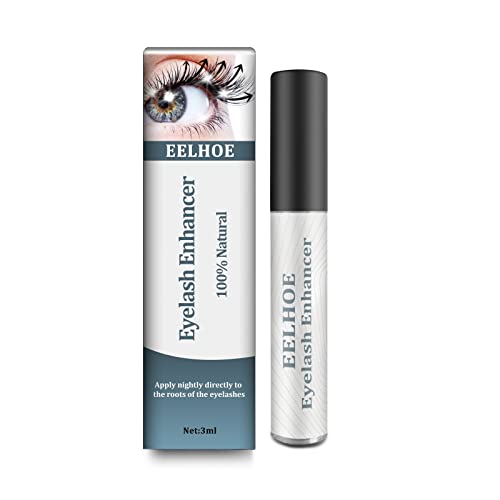 Natural Eyelash Growth Serum & Eyebrow Enhancer - 3ml Lash Extension Kit for Longer, Thicker Lashes & Brows | Daily Use for Stunning Eye Makeup Looks