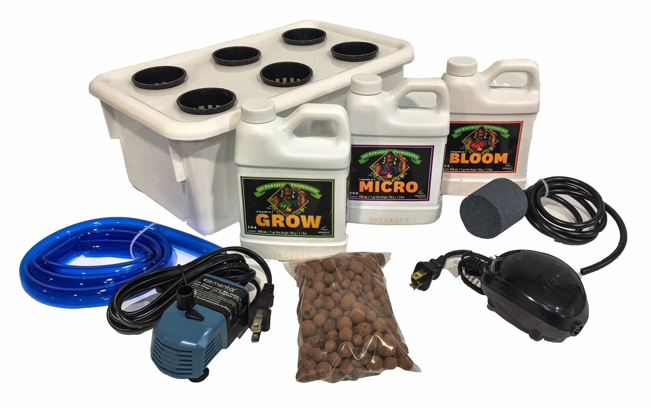 **Dealzer BuildAKit Easy Grow 4-6 Plant Hydroponics Kit – Indoor Herb Garden System for Grandma's Secret Garden & Cash Crops | Perfect for Homegrown Vegetables, Herbs & Hydroponic Farming**