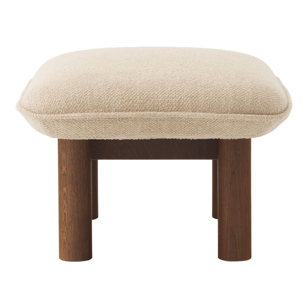 Brasilia Ottoman - Modern Round Storage Ottoman with Lift Top, Upholstered Footrest & Coffee Table - Perfect for Living Room, Bedroom & Home Decor