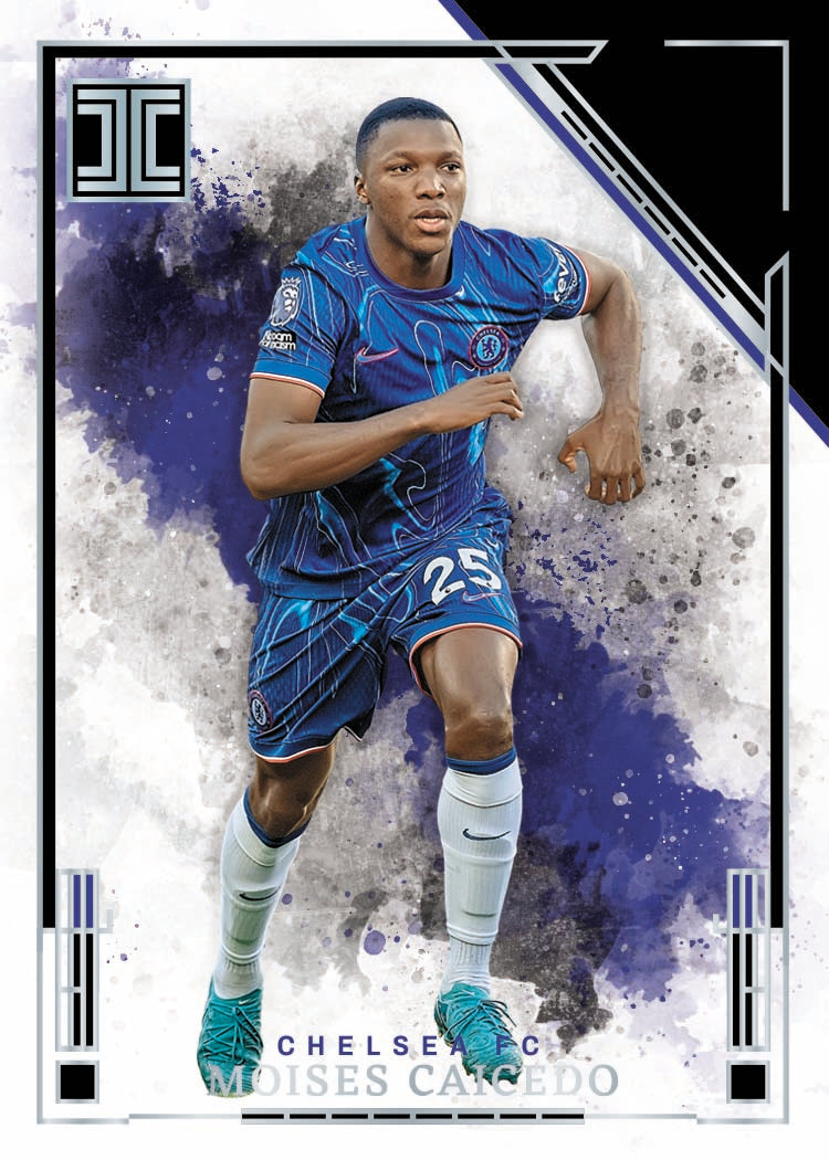 2024 Panini Impeccable Soccer Trading Cards Box - 25 Packs with Random Teams #4 - Collectible Soccer Cards for Fans & Players - Perfect for Trading, Gifts & Sports Memorabilia Collections