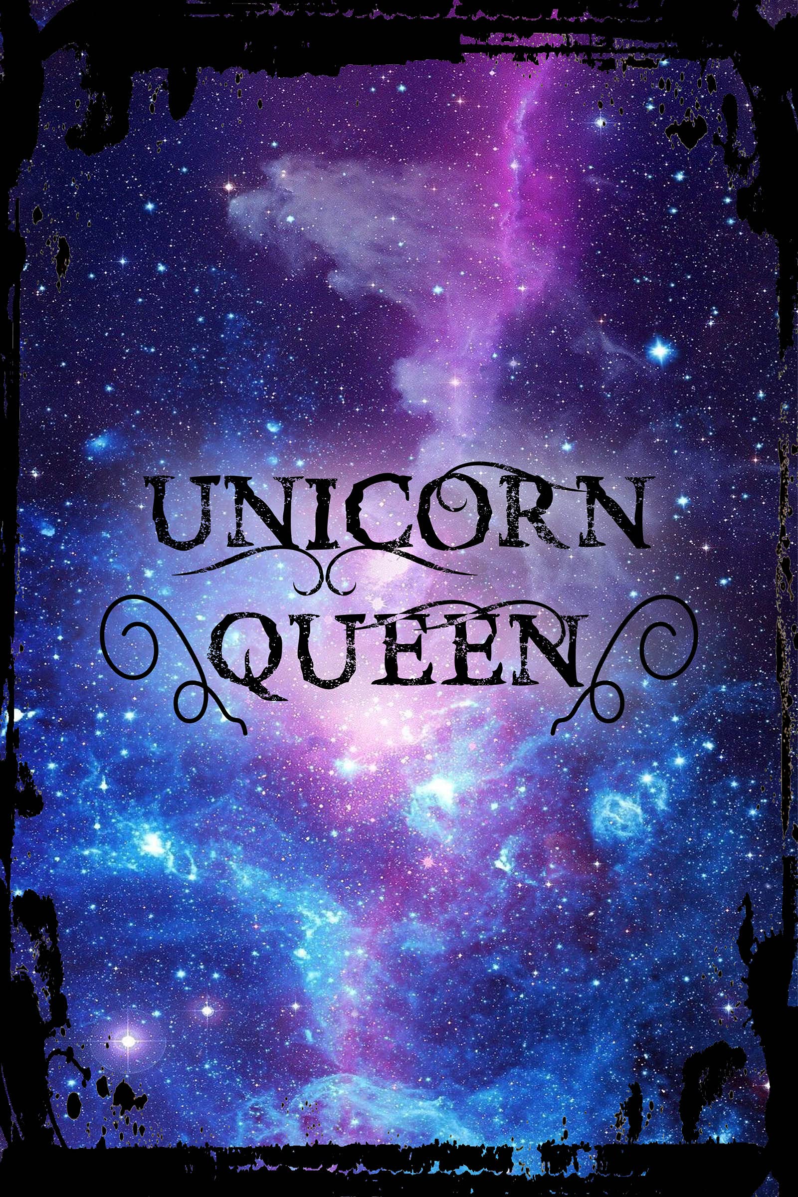 Galaxy Inspirational Wall Art - Unicorn Queen Rainbow Metal Wall Decor - Colorful Home & Office Decoration - Perfect Gift for Girls, Teens & Unicorn Lovers - Ideal for Bedroom, Living Room & Dorm Decor
