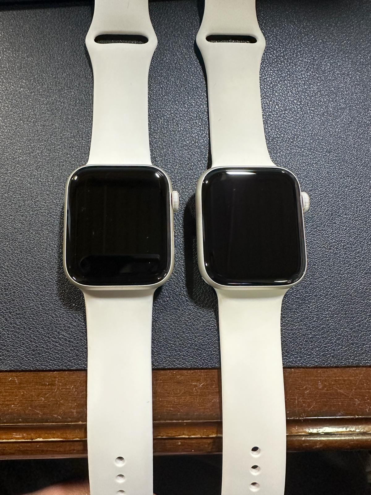 Apple Watch SE 2022 (44mm, GPS + Cellular) - Fully Unlocked Smartwatch with Aluminum Case, Starlight Color | Renewed Premium Quality | Perfect for Fitness Tracking, Notifications & Calls on the Go