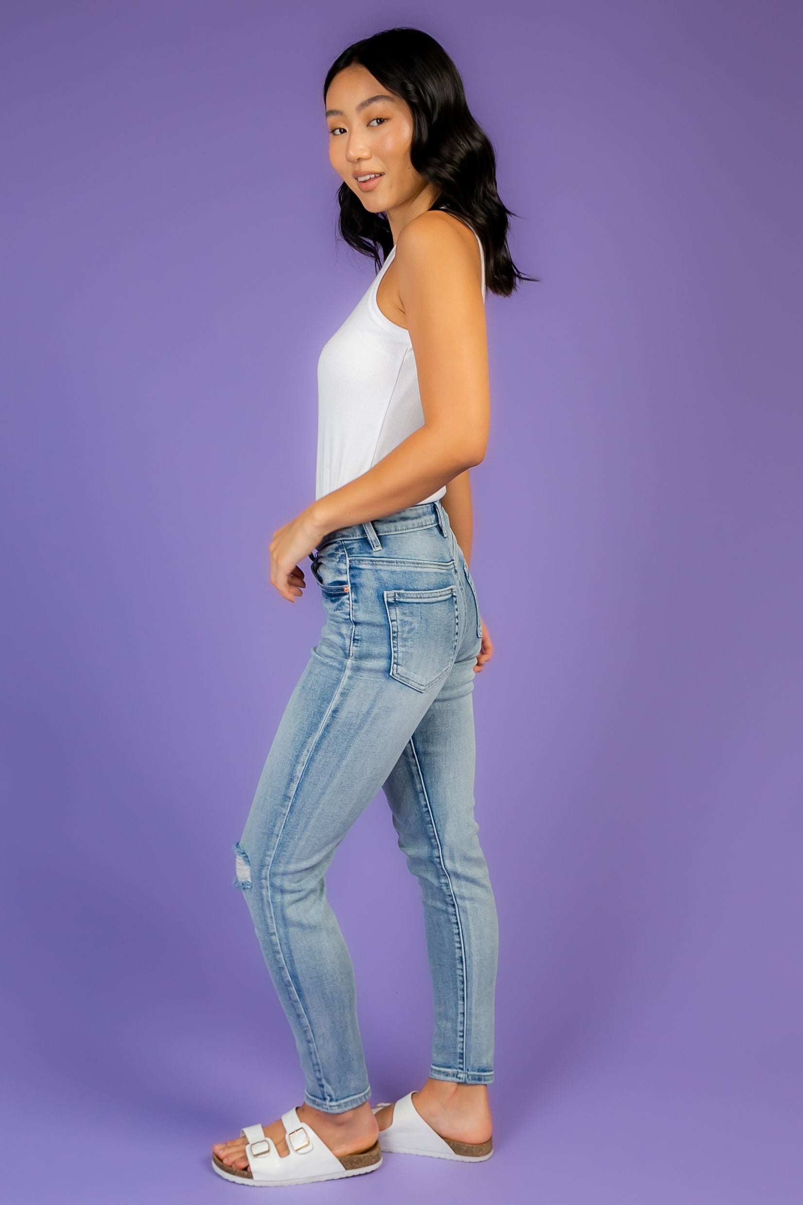 Premium 3046 Denim Jeans for Men & Women - High-Quality Stretch Denim Pants for Casual Wear, Work & Everyday Comfort