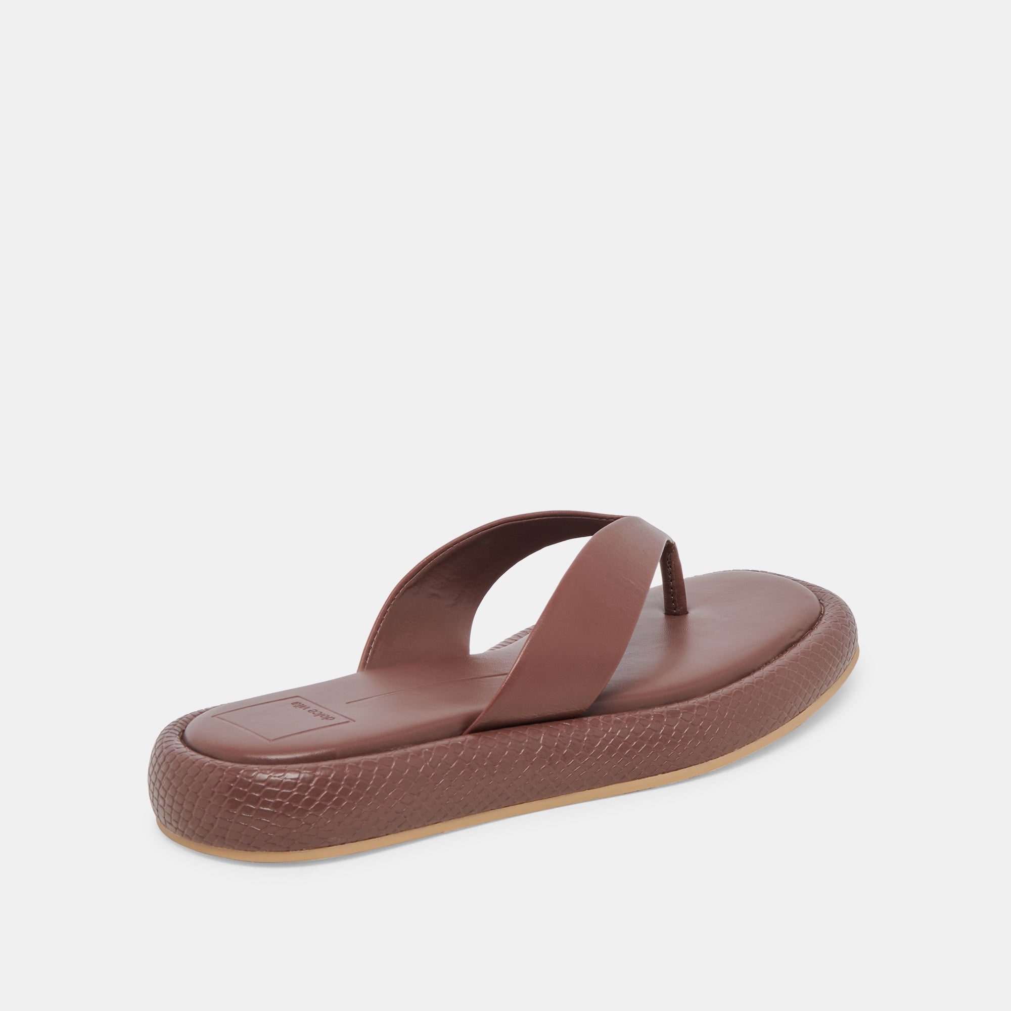 ADIN Leather Sandals for Women - Comfortable Walnut Brown Leather Straps - Perfect for Beach, Vacation & Summer Outfits