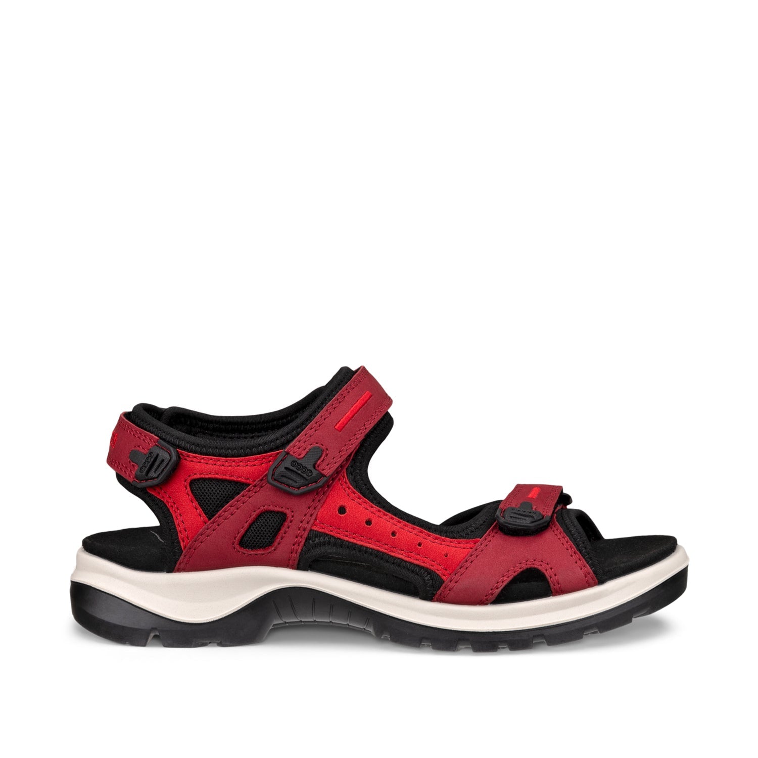ECCO Women's Offroad Hiking Shoes in Brick/Chili Red - Lightweight Waterproof Trail Running Shoes for Outdoor Adventures & Travel