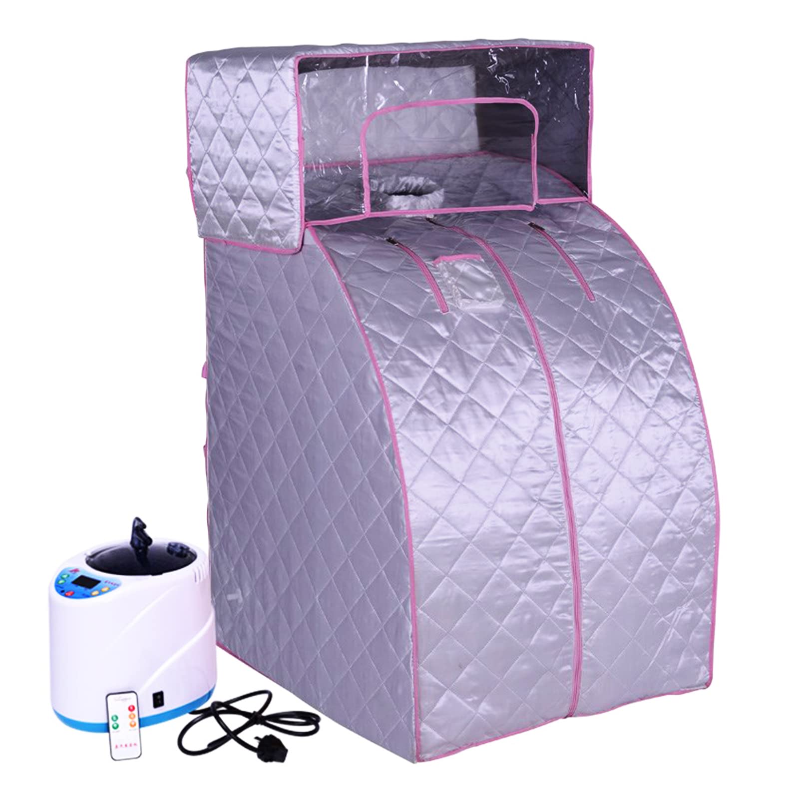 Portable 2L Steam Sauna Tent with Remote Control - Foldable Personal Home Spa for Full Body Detox & Relaxation | Perfect for Stress Relief, Weight Loss & Muscle Recovery at Home
