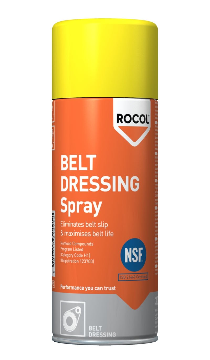 High-Performance Belt Dressing Spray 300ml - Premium Rubber Belt Conditioner & Protector for Automotive, Industrial & Home Use - Extends Belt Life, Reduces Squeaking & Slippage