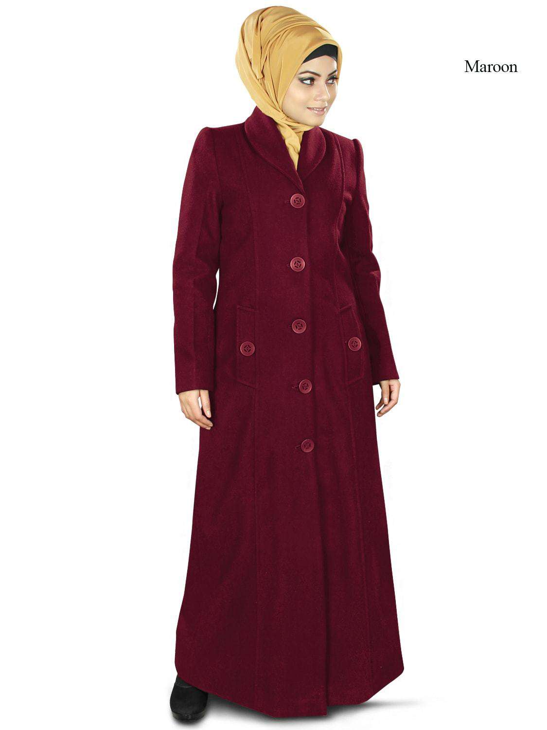 Izma Women's Long Coat - Elegant Winter Trench Coat with Belt, Warm Wool Blend Outerwear for Cold Weather | Perfect for Office, Dating, and Outdoor Activities