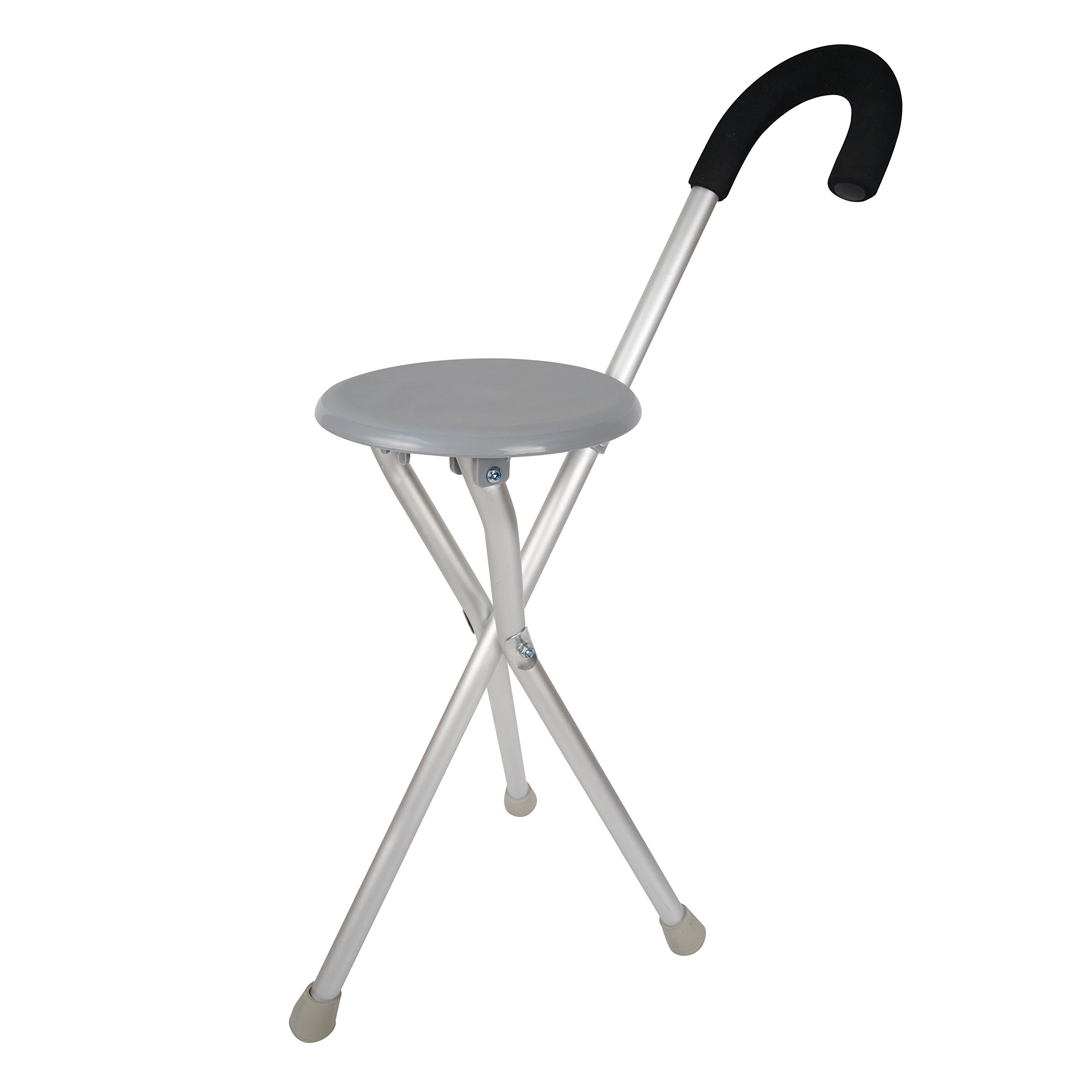 Best Folding Walking Seat Cane with Comfortable Handle - Lightweight & Adjustable for Seniors & Hiking - Perfect for Outdoor Activities, Travel, and Daily Support