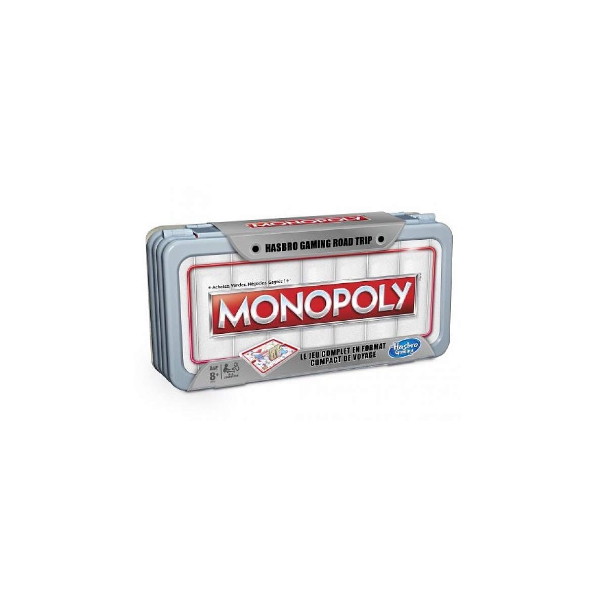 Monopoly Road Trip Edition - Classic Family Board Game by Hasbro for Travel & Vacation Fun - Perfect for Road Trips, Family Game Nights & Travel Entertainment