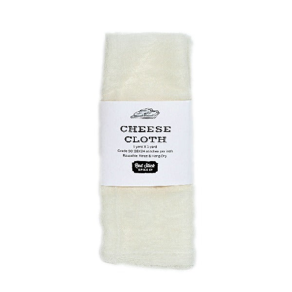 Premium Cheesecloth for Cooking, Straining & Crafting - 100% Cotton Reusable Cheese Cloth for Cheese Making, Nut Milk, Herb Drying & DIY Projects (12
