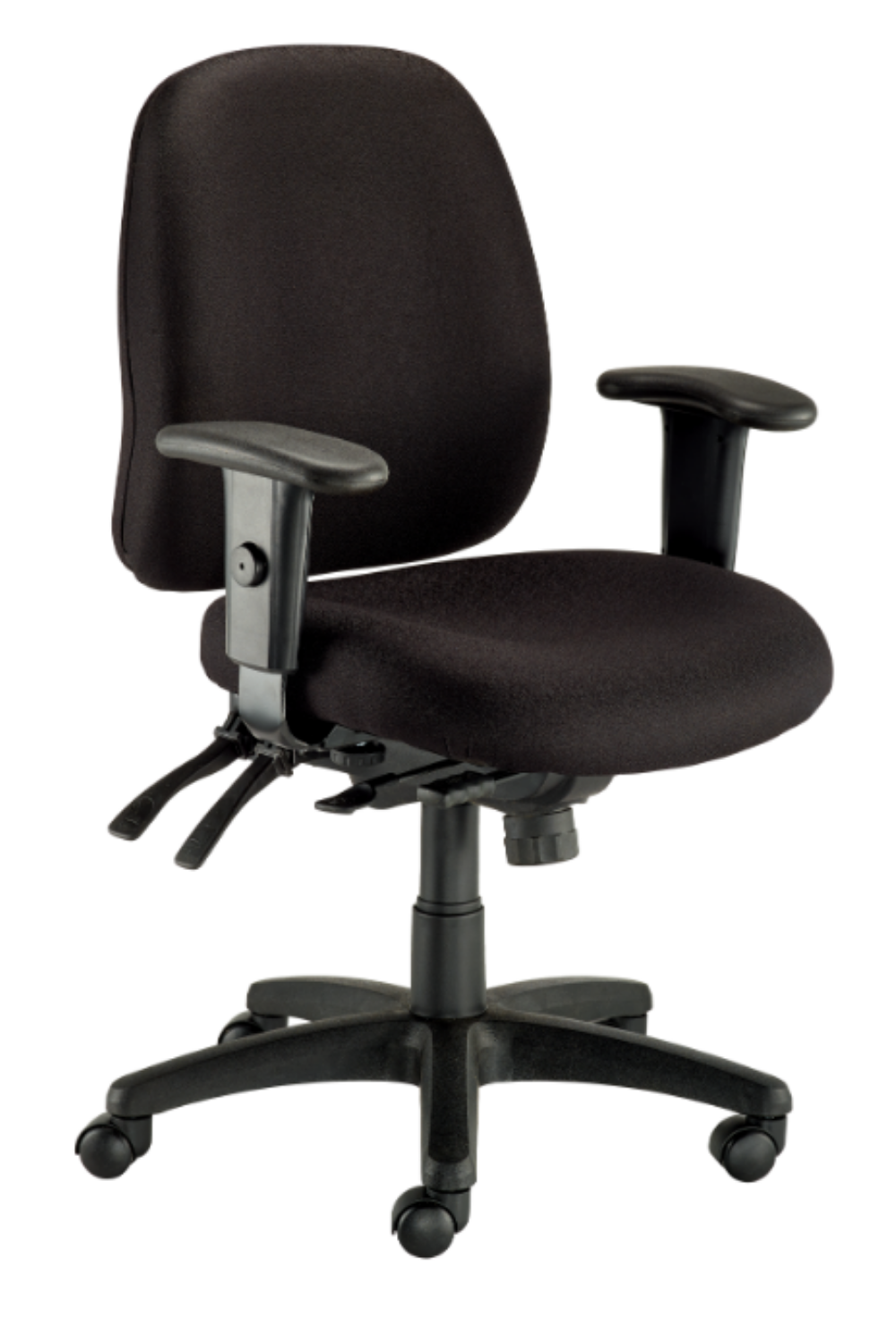 Eurotech 4x4 Fabric Task Chair - Ergonomic Office Chair with Breathable Fabric Material (Model 49802A) - Perfect for Home Office, Computer Work & Conference Rooms