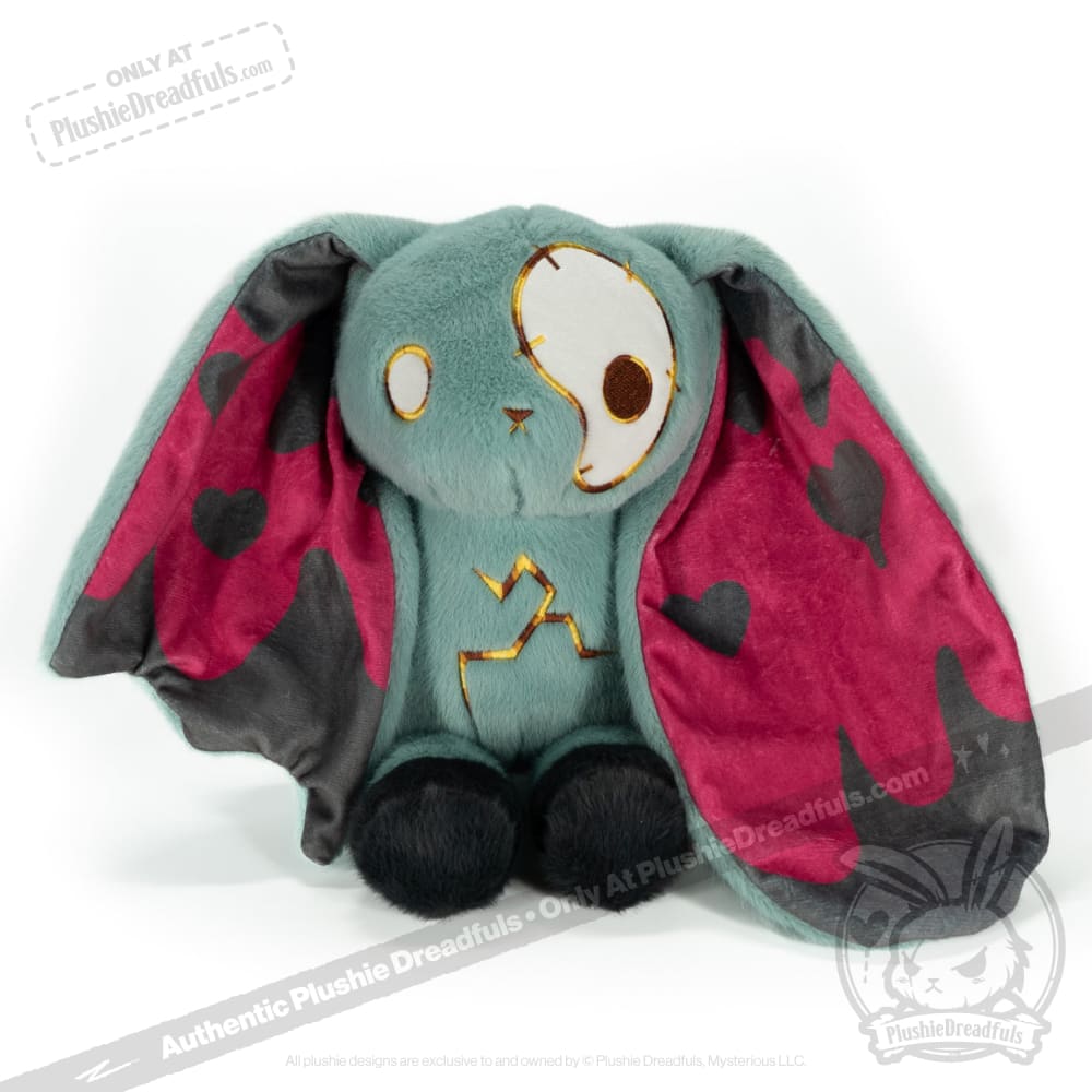 Plushie Dreadfuls Complex PTSD (CPTSD) Rabbit Stuffed Animal - Soft Comfort Toy for Anxiety Relief, Therapy Support & Emotional Healing - Perfect for PTSD Survivors, Mental Health Awareness & Cuddling