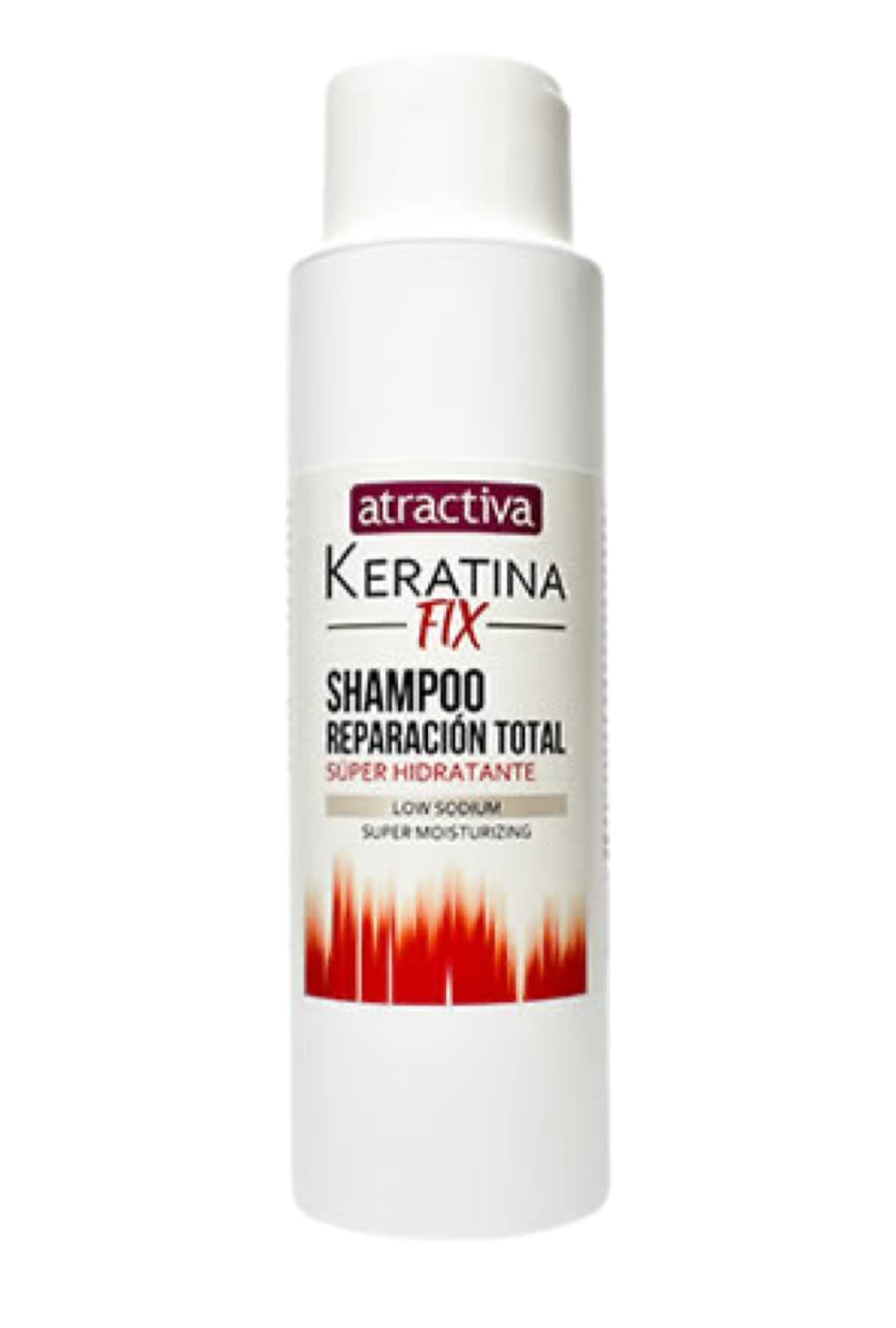 Keratin Fix Moisturizing Shampoo - 16 oz for Dry, Damaged Hair | Hydrating & Repairing Formula with Keratin | Salon-Quality Hair Care for Smooth, Shiny Locks | Perfect for Daily Use & Color-Treated Hair