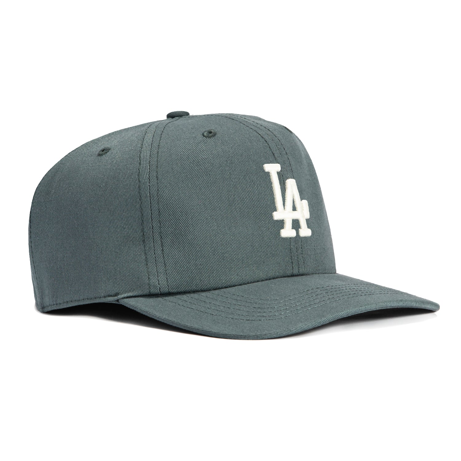 47 Brand Los Angeles Dodgers Fitted Hat for Men - Indigo Blue Adjustable Baseball Cap - Perfect for Games, Sports & Casual Wear