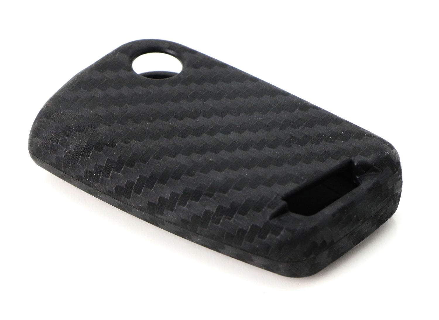 Premium Carbon Fiber Soft Silicone Key Fob Cover for 2015-2023 Volkswagen MK7 Golf GTI - Durable Protection & Stylish Design - Perfect for Daily Use, Car Enthusiasts & Gift Giving
