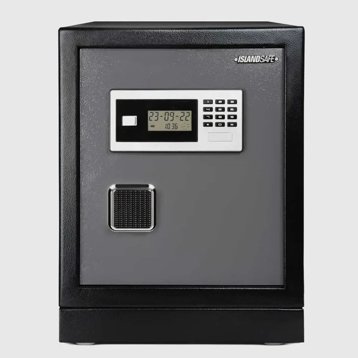 IslandSafe DSR45 DataSavior Fireproof Waterproof Office Safe with Digital Keypad - Secure Documents, Cash & Valuables for Home or Business Use