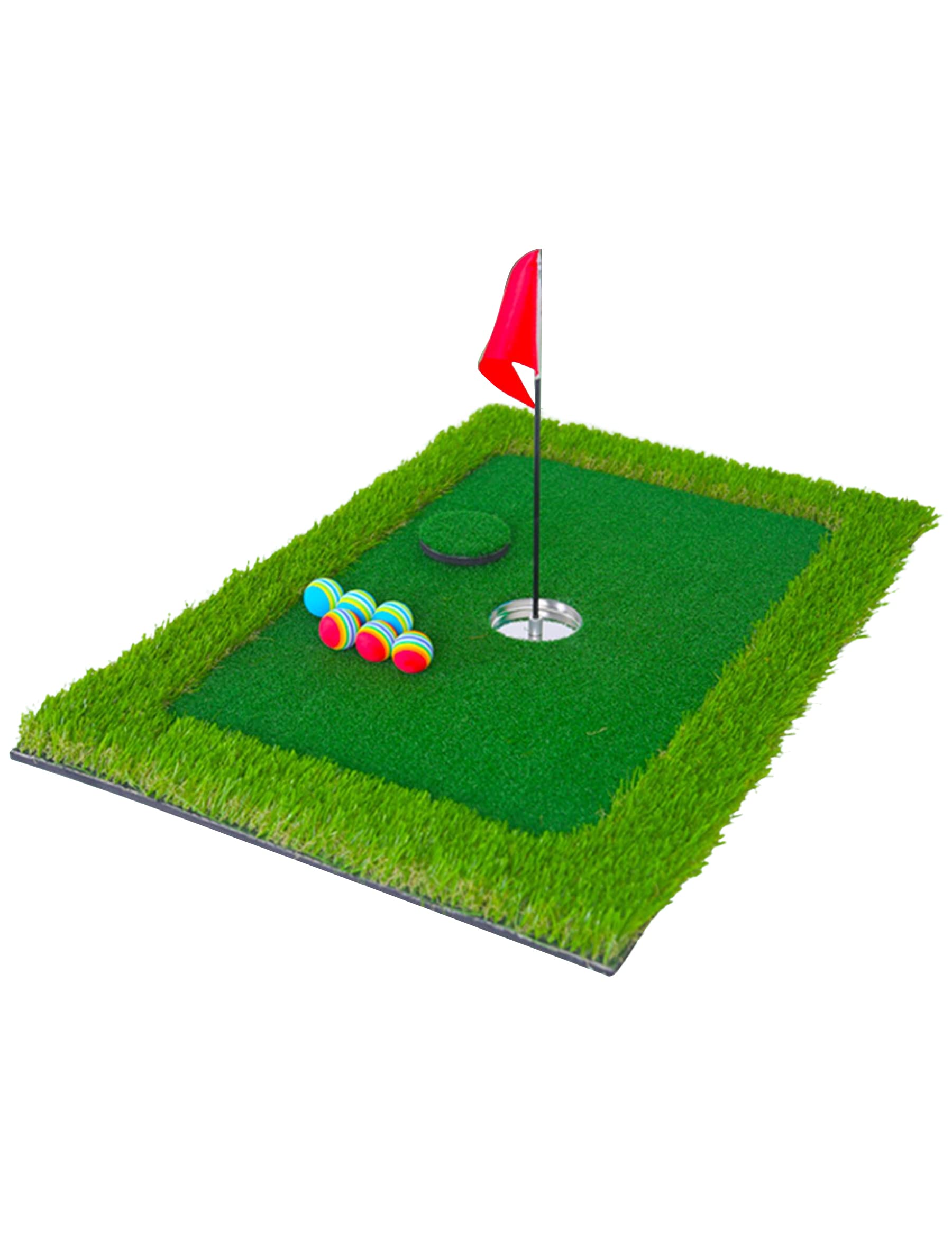 Premium Floating Golf Green for Pool - Durable Golf Hitting Mat for Outdoor Backyard Practice | Perfect for Poolside Golf Games, Family Fun & Summer Entertainment