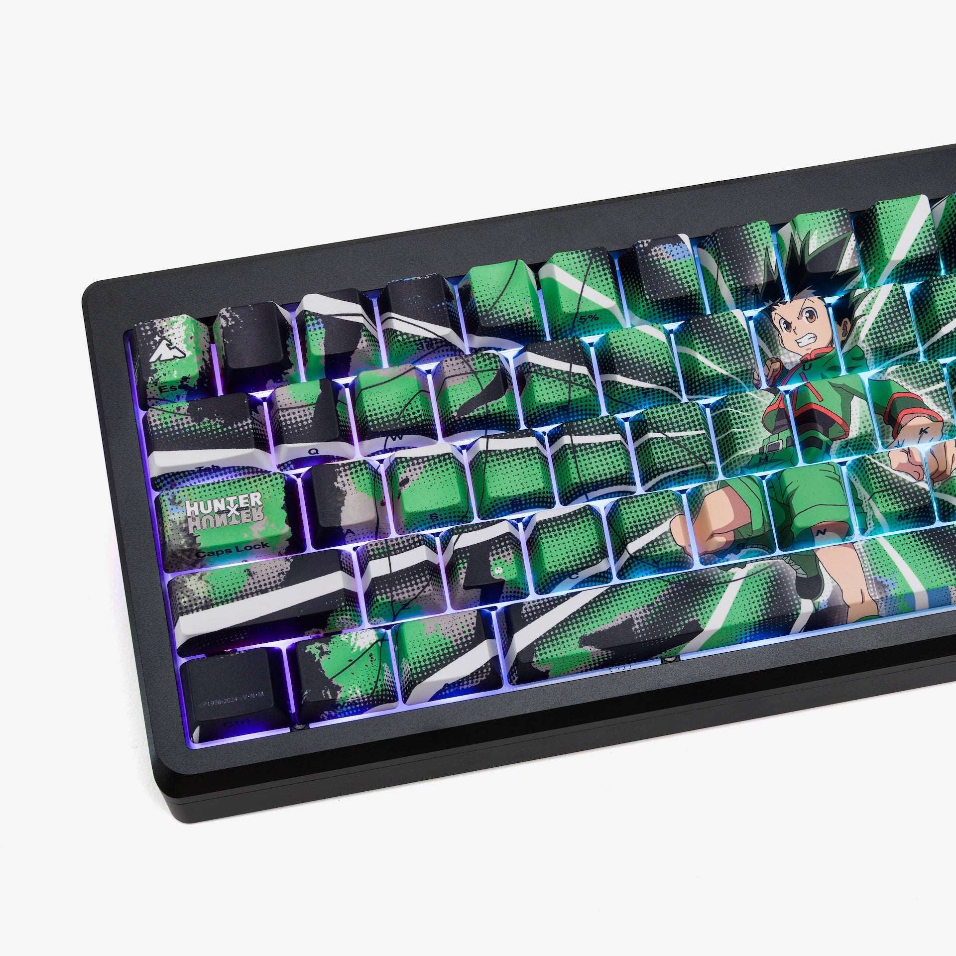 HxH x HG Summit 65 Mechanical Keyboard - Gon Custom Gaming Keyboard for PC & Mac | Perfect for Esports, Typing & Office Work